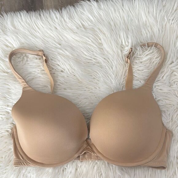Cacique Cacique Tan T-Shirt Bra with Underwire Support Size 36DDD - Picture 1 of 8